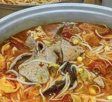 Hot Pot Pork Liver Rice Noodles