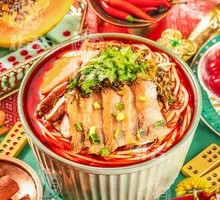 Hot Pot Beef Tripe Noodles