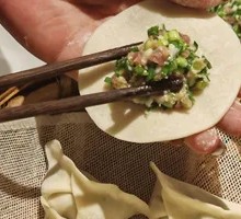 Freshly Wrapped Dumplings