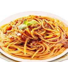 Pepper-Flavored Meat Sauce Pasta