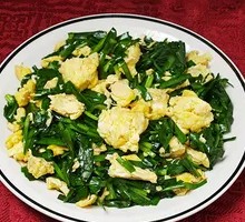 Stir-fried Eggs with Leeks