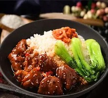 Longjiang Pig Trotter Rice Bowl