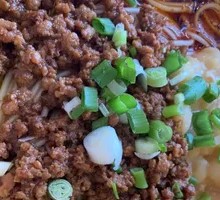 Delicious Pea and Meat Noodles