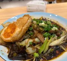 Spicy Pork Liver Noodles