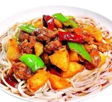 Large Plate Chicken Noodles