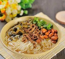 Pickled Chili Pork Noodles