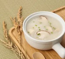 Chicken and Mushroom Congee