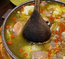 Black Soybean Flower Steam Chicken