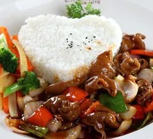 Braised Intestine Rice