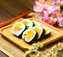 Salted Egg Yolk Sushi Roll