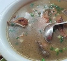 Big Foot Mushroom Chicken Soup