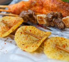 Handmade Potato Skewers