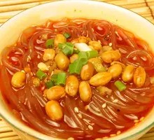 Pea Spicy Rice Noodles