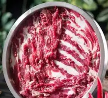 Freshly Sliced Wagyu Sirloin