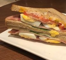 Bacon Egg Club Sandwich