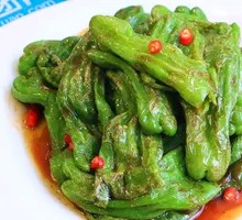 Braised Green Pepper with Tiger Stripes
