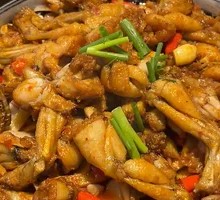Spicy Frog Legs in Dry Pot