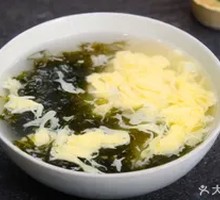 Seaweed and Egg Soup