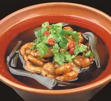 Fatty Intestine with Tiao Pi