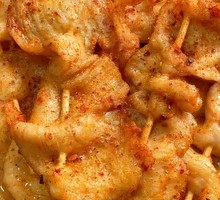 Fried Pork Tenderloin Skewers