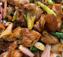 Spicy Pepper Pork Intestines