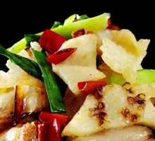 Wheat Cake with Preserved Pork