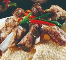 Hand-grabbed Spare Ribs