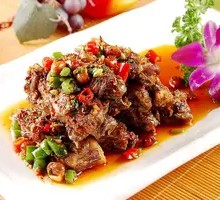 Hand-grabbed Spare Ribs