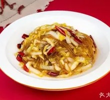 Napa cabbage with vermicelli