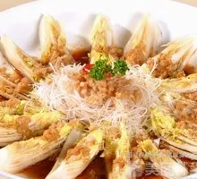 Garlic Mashed Baby Bok Choy