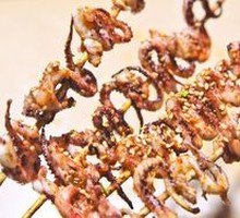 Grilled Squid Tentacles