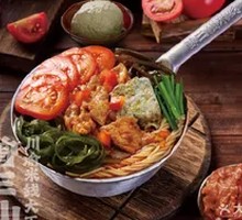 Tomato Black Tofu Flower Beef Rice Noodles