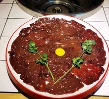 Freshly Sliced Beef Liver