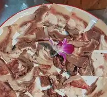 Freshly Sliced Beef with Skin