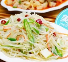 Pickled Chili Potato Shreds