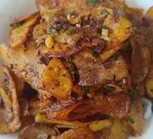 Potato Slice Stir-fried Pork