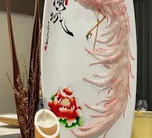 Phoenix Playing with Peony