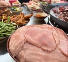 Sliced Pork Kidney with Big Knife