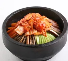 五花肉泡菜石锅拌饭