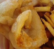 Chicken Strip Rice Noodle Fries Combo