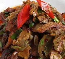 Salted Vegetable Stir-fried Pork