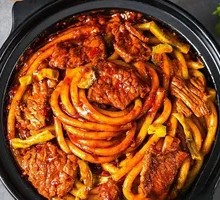 Beef Fried Rice Noodles