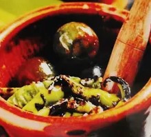 Spicy Pepper and Century Egg Mix