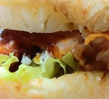 Grilled Pineapple Burger