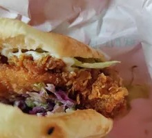 Sichuan Peppercorn Chicken Burger