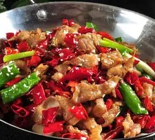 Spicy Pork Intestines Stir-fry