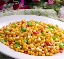 Ham and Corn Stir-fry