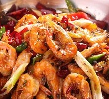 Spicy Stir-Fried Shrimp