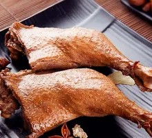 Braised and Roasted Duck Leg