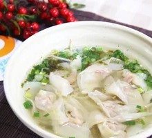 Clear Soup Dumpling Noodles